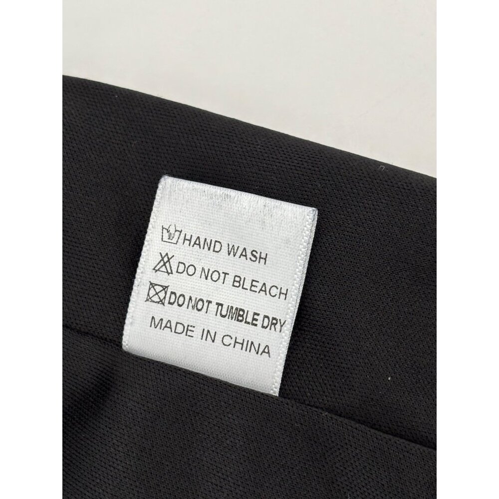 Mini Skirt Small BodyCon Gold Zip Adjustable Slit Streetwear Minimalist Preppy - Picture 9 of 15